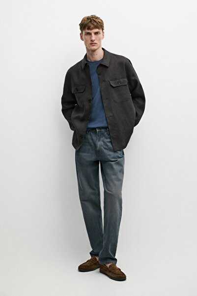Massimo Dutti Cepli keten total look ince ceket