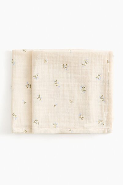 H&M 2'li Muslin Bez