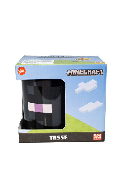 Minecraft Mojang Minecraft Enderman Lisanslı Özel Kutulu Seramik Kupa 325 ml