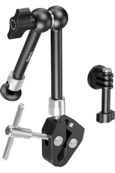 SmallRig 5605 - Clamp με Magic Arm και βάση για action cameras