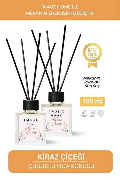 İMAGE HOME Kiraz Çiçeği Bambu Koku 2li 100 ML