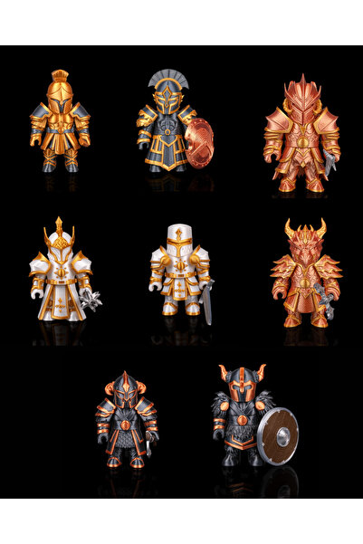 PWUL WORKS Ejderha Şövalye Takımı: Draconic Knight Ejder Şövalye 12 cm Manyet...