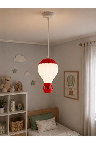 Luma Cozy Küçük Boy - Kapadokya Sıcak Hava Balonu Avize - Çocuk Odası Sarkıt ...