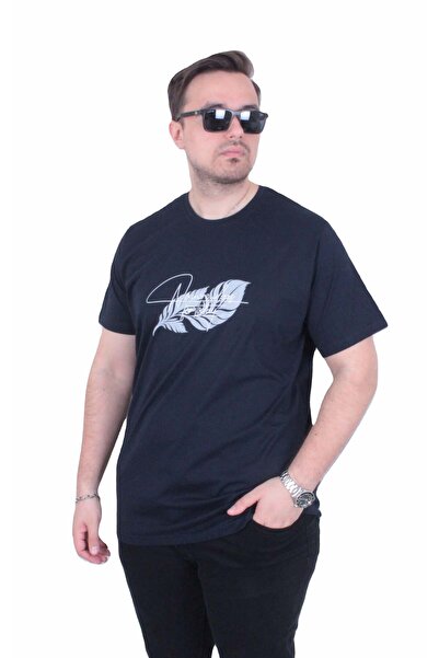 MocGrande Tricou cu gâtul în formă de O pentru bărbați, mărime mare, Fortoday...