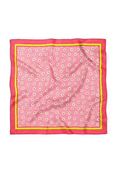 IŞIKTAŞ COLLECTİON Papatya Desen Bandana Fular 50*50 cm