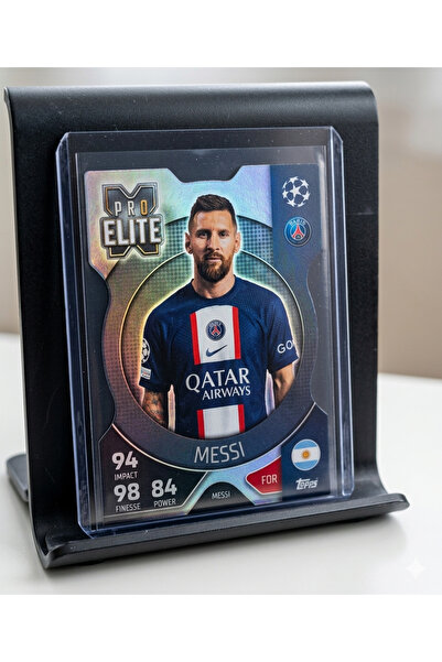 Topps Lionel Messi Pro Elite X Chrome Shield XS 9 - Match Attax Extra 2022/23
