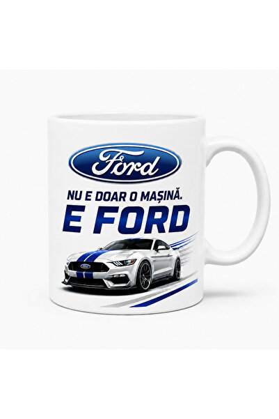OEM Gift mug for Ford enthusiasts, message It's not just a car, it's Ford,