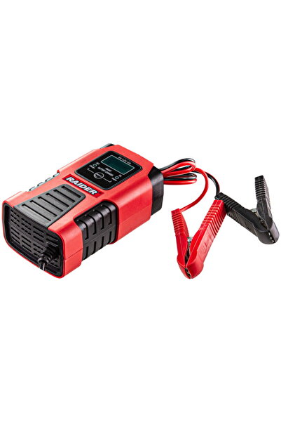 Raider Car inverter charger 6/12V 45Ah LCD RD-BC17
