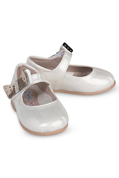 Civil Baby 18- İlkadım Shoes with Ankle Bow - Gray