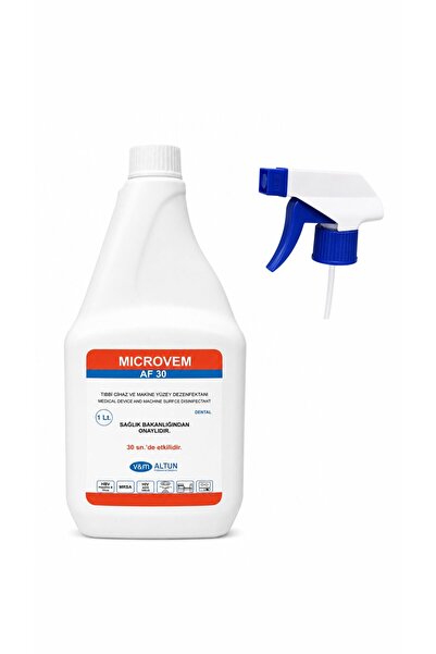 MICROVEM VE MAKİNE YÜZEY DEZENFEKTANI AF30 1L