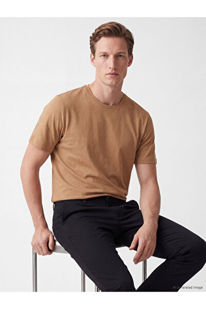 LC Waikiki Tricou basic din bumbac 100%, croială normală