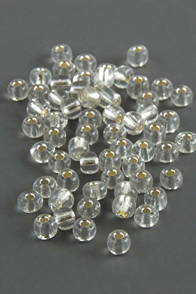 Generic Brand 4 mm Transparent Sand Beads 500 Grams