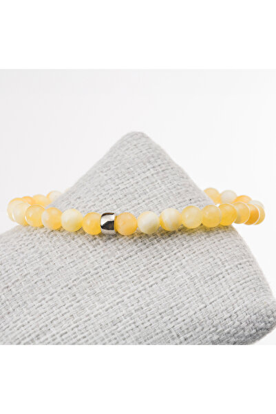 LADIN DOGALTAŞ Aragonite Stone Bracelet-6 mm