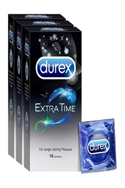 Durex Play Durex Pack Of 3 -Extra Time Condoms