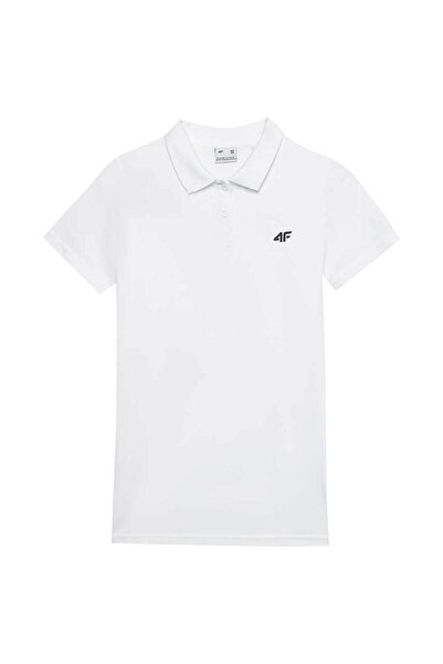 4F Women's Short-Sleeve Polo Shirt L