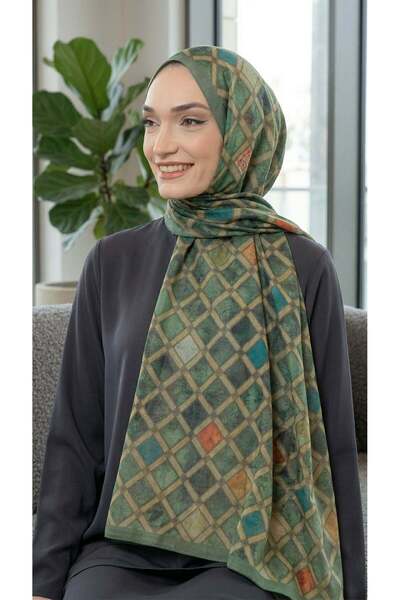 Big ModaEbrar Patterned Soft Shawl - 036