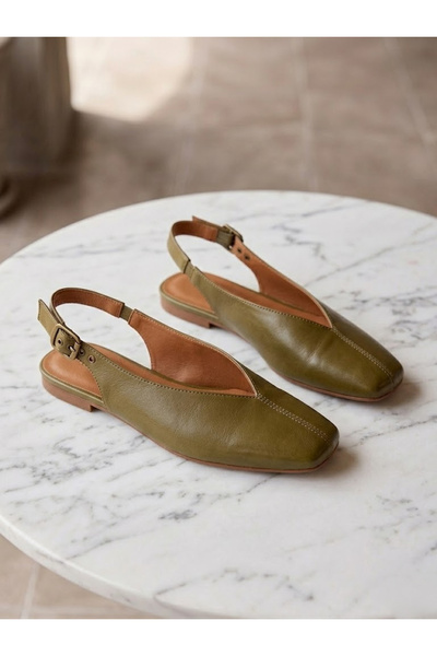 Yula Fashion Shoes حذاء نوا أركاسي أوبن باك نسائي أنيق للاستخدام اليومي مع تف...