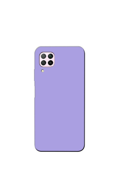 bewn Huawei P40 Lite Uyumlu Lila Lansman İçi Kadife Telefon Kılıfı