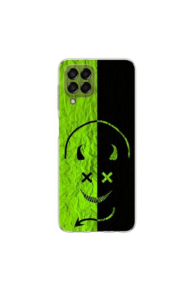 PPKin Samsung Galaxy M33 Compatible Devil 1 Design Transparent Case