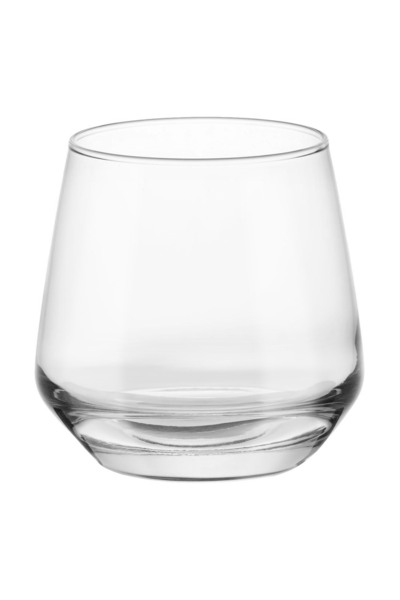 Zumzeria Transparent Glass Whisky Glass 375ml