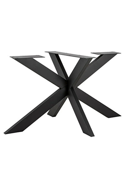 Furn4u Modern Spider Metal Masa Ayağı Siyah 72 cm | Endüstriyel Yemek Masası ...