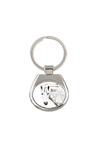 Art - Dog Art-Dog Fjord Horse Breloc metalic personalizat — Pandantiv cu impr...