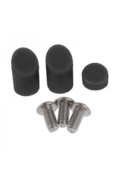 RASPORT Rear fender rubber threaded cap + screws M365/Pro/1S (M-50B)