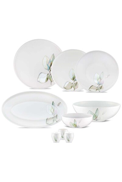 Jumbo Leaf Verdance 29 Parça 6 Kişilik Yemek Takımı