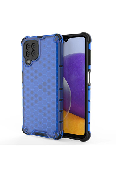 Hurtel Husă tip fagure, armată, cu bumper din TPU pentru Samsung Galaxy A22 4...