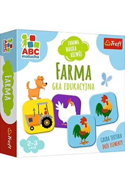 Trefl GAME FARM ABC TODDLER PUD CLUBS