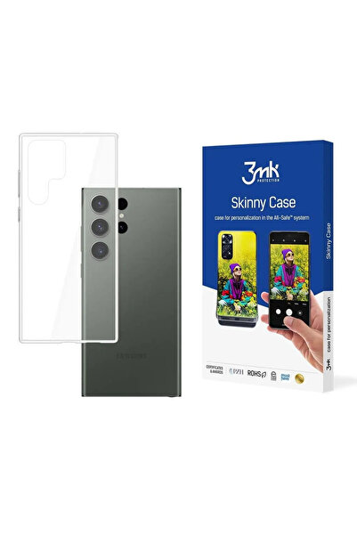 3MK ALL-SAFE Carcasă Subțire SAM S23 ULTRA S918 Transparentă