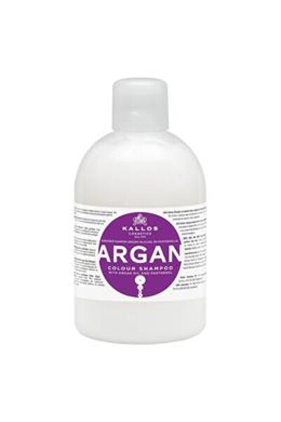 Kallos Sampon cu Aroma de Ulei de Argan pentru Par Vopsit - Argan Colour Sham...