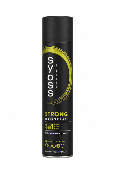 Syoss Strong Hairspray 3in1 Style Care Hold Saç Spreyi 400 ml