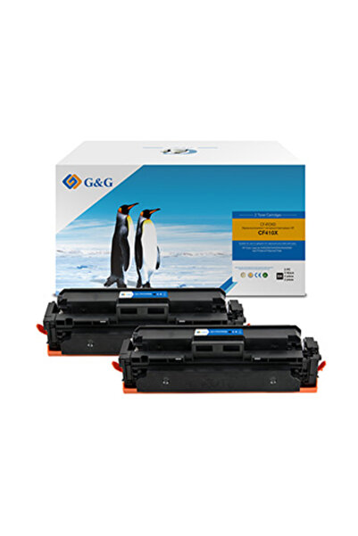G&G Cartuș de toner compatibil cu HP CF410X, NT-PH410XBK, HP 410X, negru, 650...