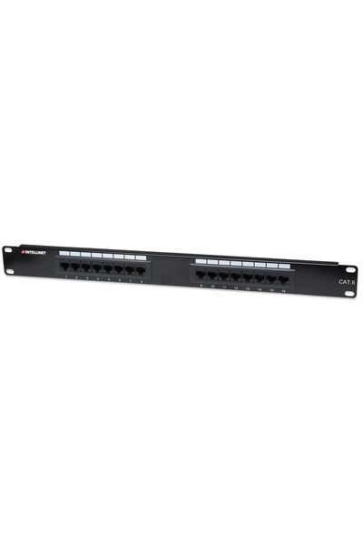 Intellinet 519526 Panou de patch-uri UTP Cat6 1U 16 porturi