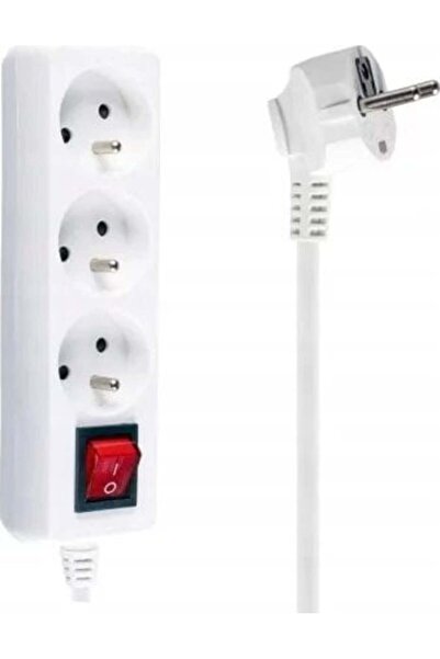 Libox power strip 3 sockets 5 m white (LB0081-5)