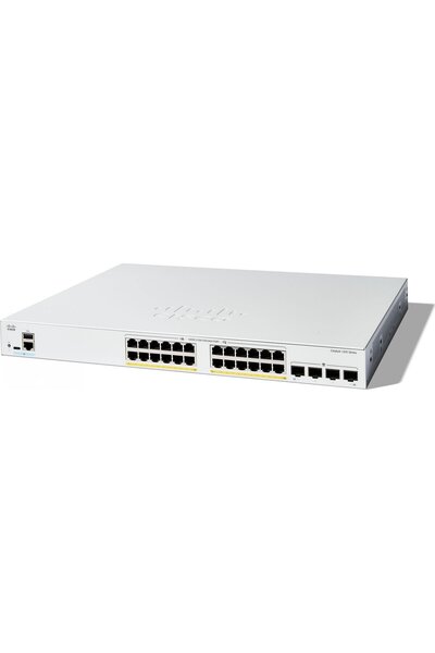 Cisco Systems Cisco 24Fp-4G Smart Switch, 24 Port Ge, Full Poe, 4X1Ge Sfp, Li...