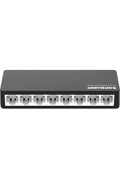 Intellinet 561730 Switch 8p Fast Ethernet, desktop