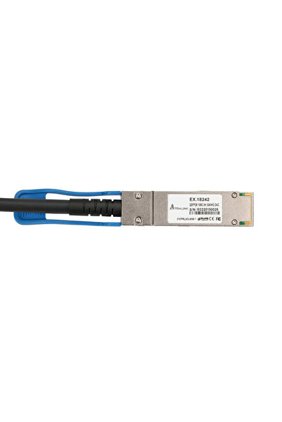 Extralink Cablu QSFP28 DAC 100G 3m 30AWG