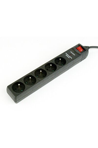 Gembird ENERGIE SPF5-C-5 Energenie power strip (5 sockets) 1.5 m, black