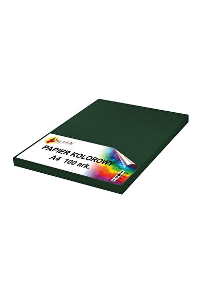 Shan Hârtie color A4 120g verde închis v4 100 coli