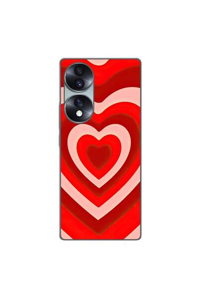 OEM Husa compatibila cu Honor 70 Silicon Gel Tpu Model Powerpuff Girls Heart ...