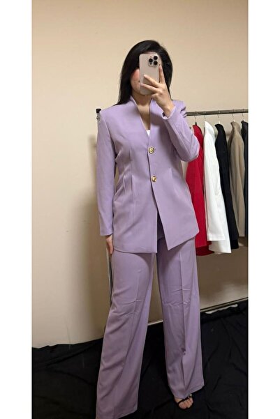 MBDCollection Pileli Ceket Pantolon Takım