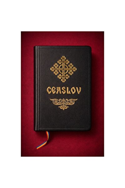Light Store Ceaslov - medium size, leather cover, black