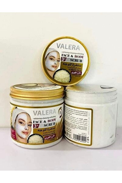 Valera مقشر الأرز الكوري للوجه والجسم لتفتيح البشرة وتنظيفها وإنعاشها 521 مل