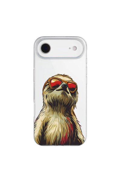 PPKin حافظة شفافة متوافقة مع هاتف iPhone 17 Air بتصميم Cool Animal 10