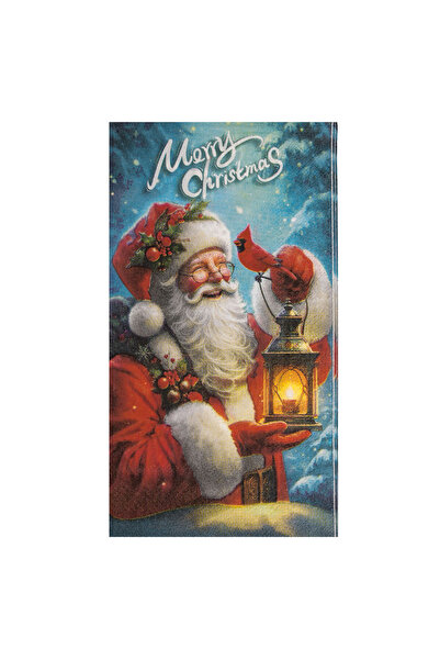 Zumzeria Christmas Themed 2-Ply Napkins with Santa Claus Design 40x33cm - 20pcs