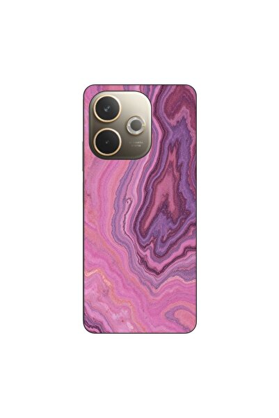 OEM Husa compatibila cu Oppo A5 Pro Silicon Gel Tpu Model Pink Quartz Marble