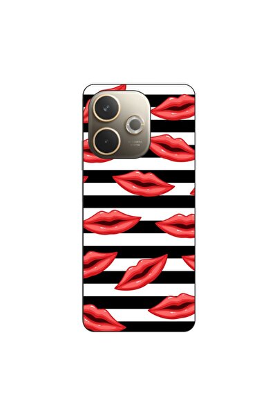 OEM Husa compatibila cu Oppo A5 Pro Silicon Gel Tpu Model Striped Kisses