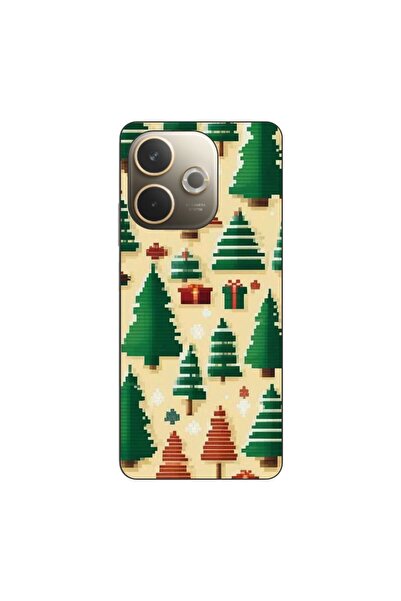 OEM Husa compatibila cu Oppo A5 Pro Silicon Gel Tpu Model Pixel Art Christmas...